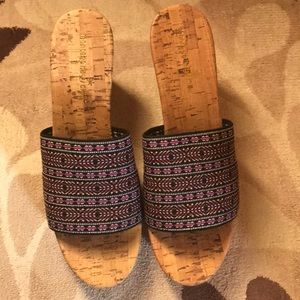 Montego Bay Club Summer wedge heels